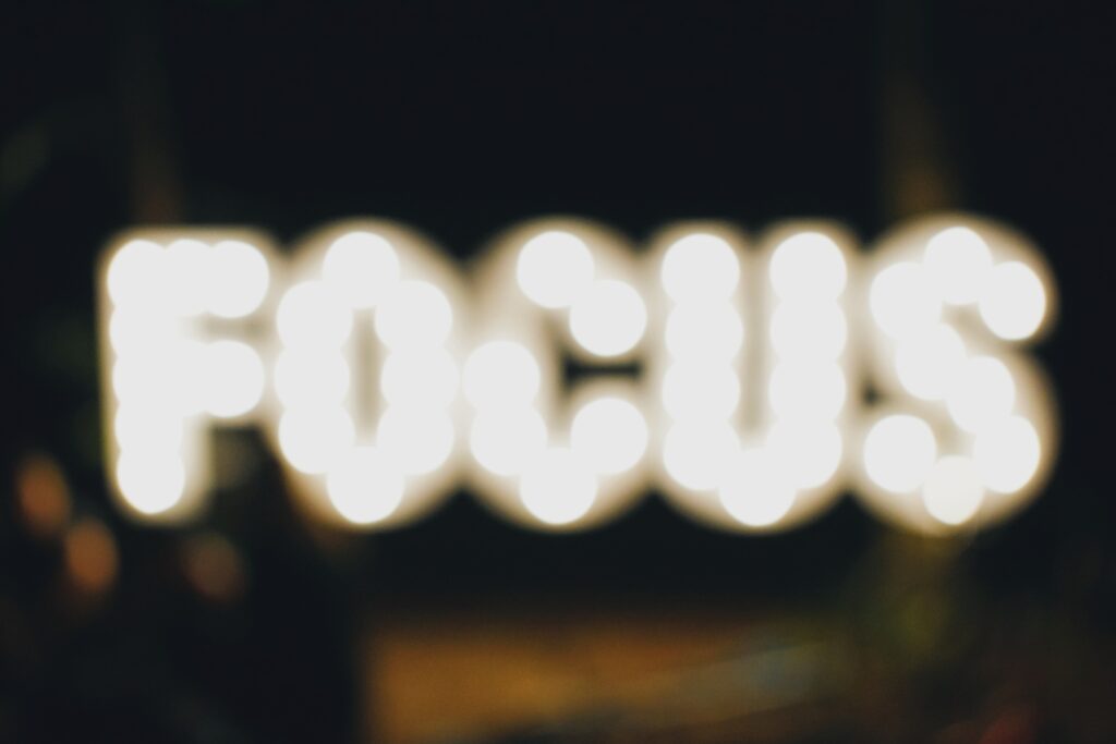 Focus on God
